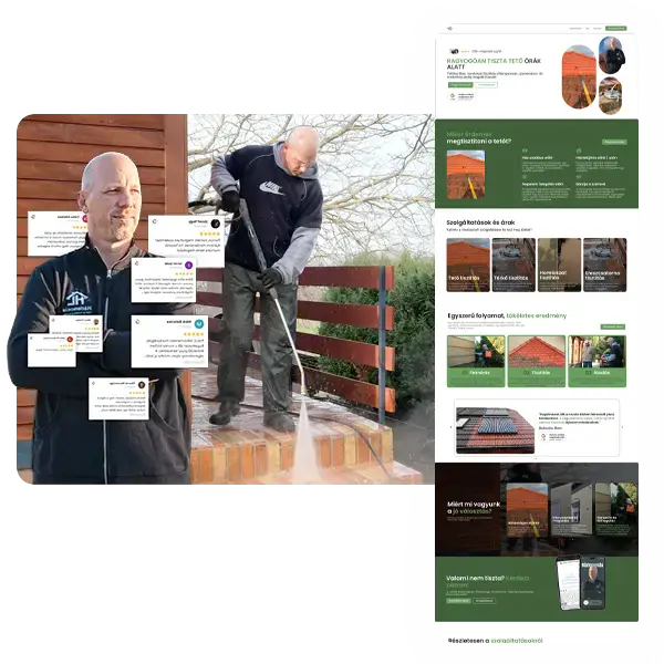Landing oldal készítés marketing kampányokhoz